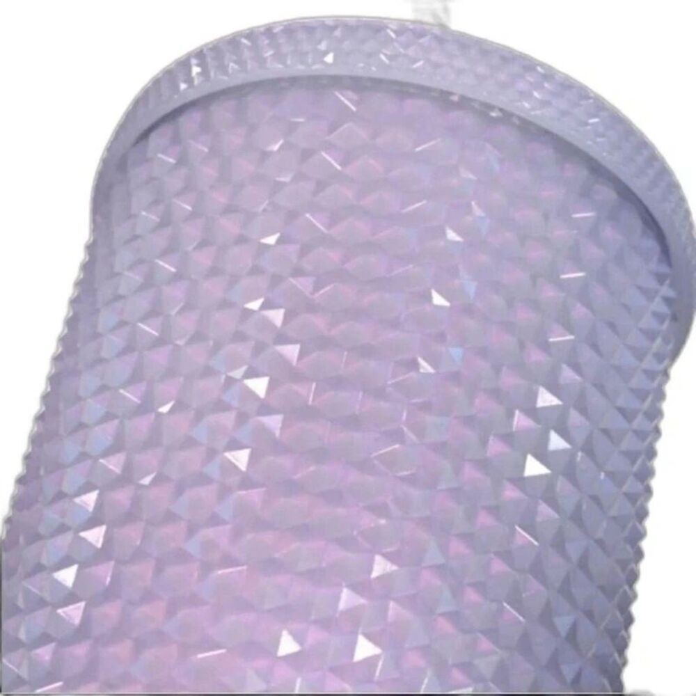 Starbucks - lavender iridescent studded tumbler - 24oz -Rare - New!
